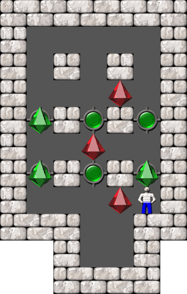 Sokoban Kevin 19 level 61